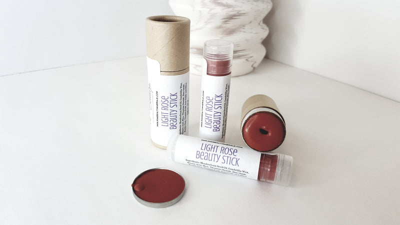 Light Rose Lip and Cheek Stain | Cream Blush - Makeup