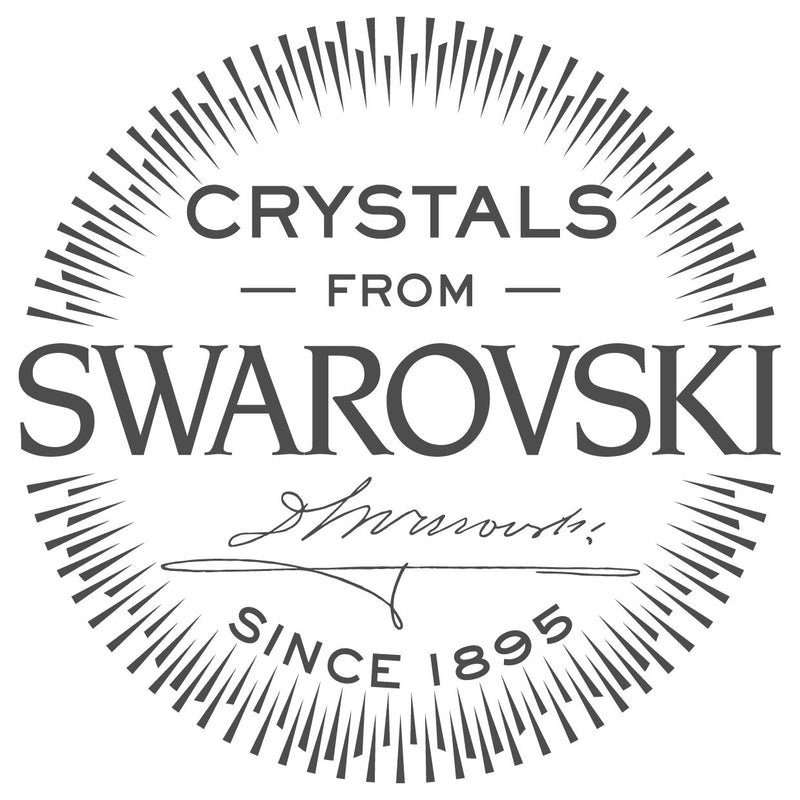 Cat figurine w/ Swarovski Crystals 24K gold plated