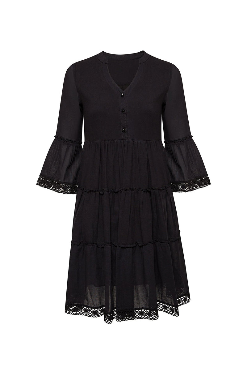Mika Mini Dress - Black