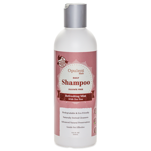 Opulent Blends Refreshing Mint with Tea Tree Hair Shampoo 