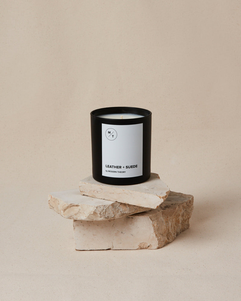 LEATHER + SUEDE Scented Candle