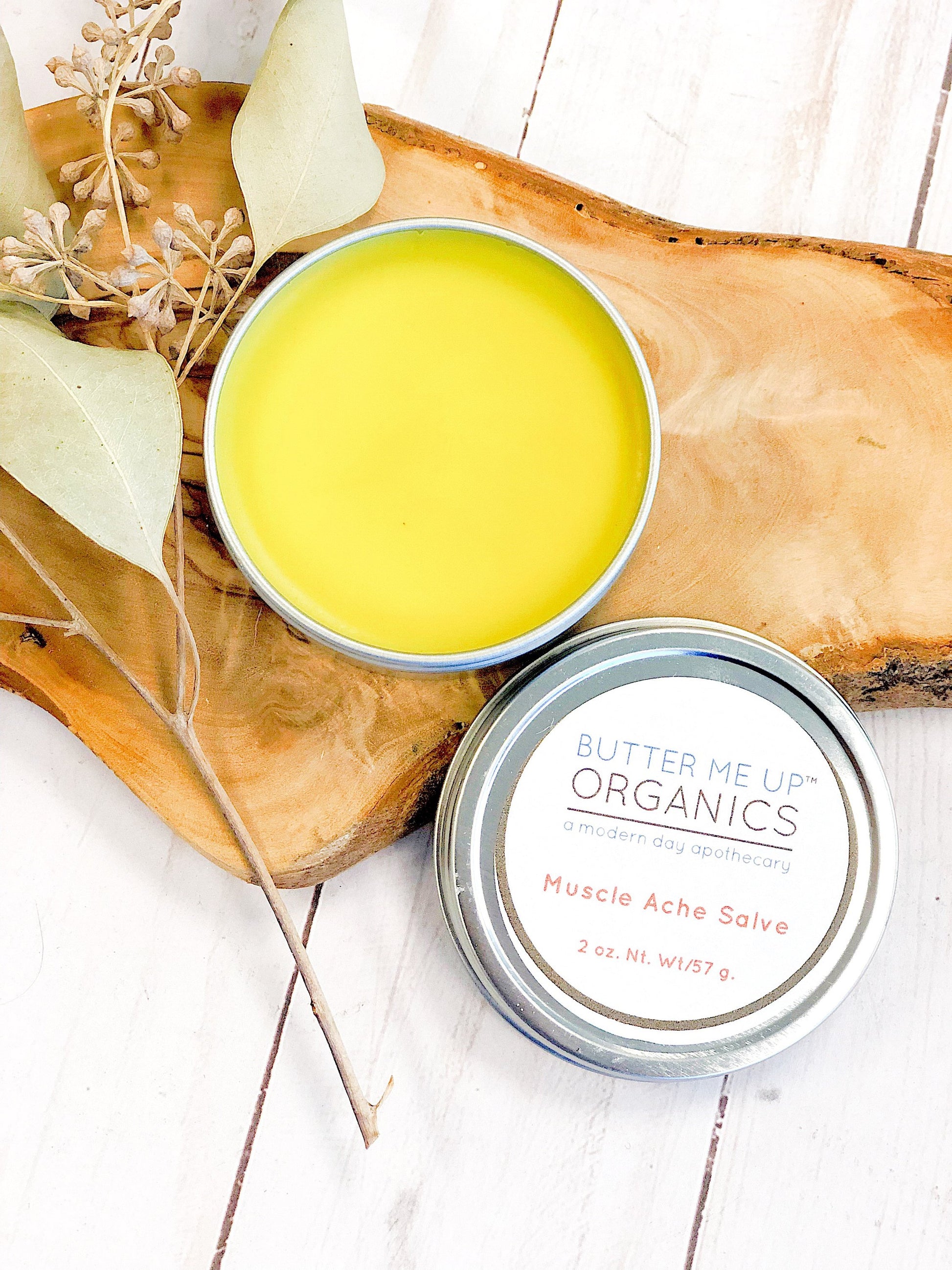 Organic Muscle Ache Salve w/ Cayenne - Bodycare