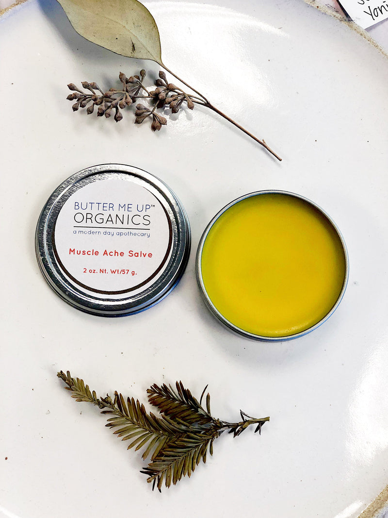 Organic Muscle Ache Salve w/ Cayenne - Bodycare