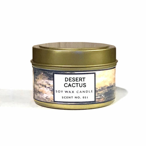 Desert Cactus Scented Soy Wax Candle