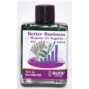 Better Business Money Drawing oil 4 dram - Wiccan Place