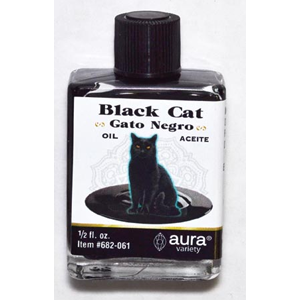 Gato Negro (Black Cat) oil 4 dram - Wiccan Place