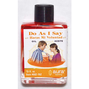 Do As I Say oil 4 dram - Wiccan Place