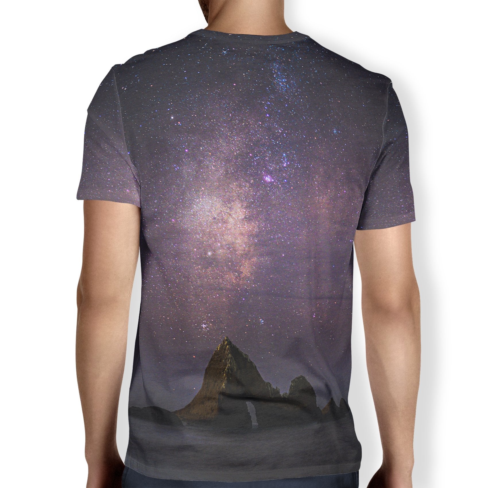 Ocean Night Men’s T-shirt - Men’s Clothing