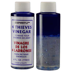 Four Thieves Vinegar (Vinagre de Los 4 Ladrones) 4 oz - Wiccan Place