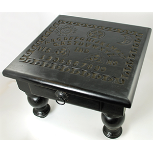 Spirit Board altar table with Drawer 12" x 12" x 9" - Wiccan Place