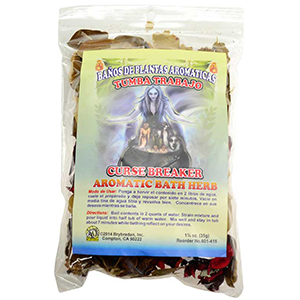 Curse Breaker aromatic bath herb 1 1/4oz - Wiccan Place
