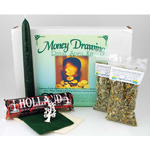 Money Drawing Boxed ritual kit - Wiccan Place