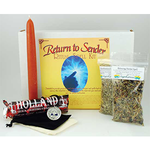 Return To Sender Boxed ritual kit - Wiccan Place