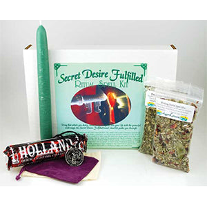 Secret Desire Fulfilled Boxed ritual kit - Wiccan Place