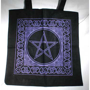 Celtic Pentacle Tote Bag - Wiccan Place