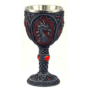 Dragon Chalice 7 1/2" - Wiccan Place