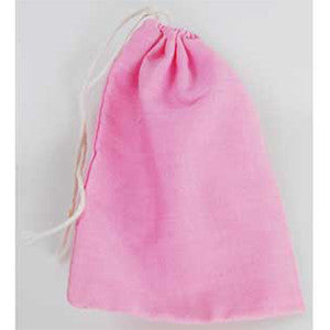 Pink Cotton Bag 3" x 4" - Wiccan Place