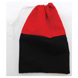 Reversing Red & Black Cotton Bag - Wiccan Place