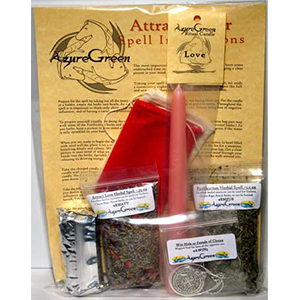 Attract Lover ritual kit - Wiccan Place