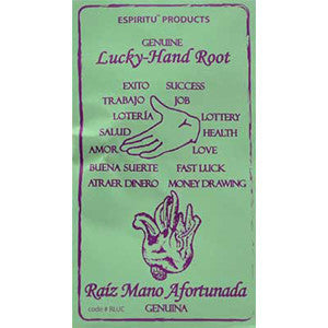 Lucky Hand Root - Wiccan Place