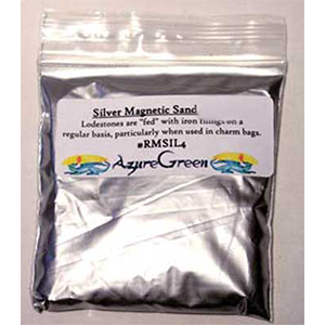 Silver Magnetic Sand (Lodestone Food) 4oz - Wiccan Place