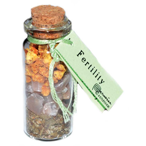 Fertility Pocket Spell Bottle - Wiccan Place