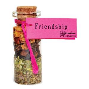 Friendship  Pocket Spell Bottle - Wiccan Place