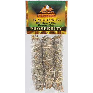 Prosperity Smudge Sticks 3 pk 4" - Wiccan Place
