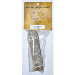 Sage & Frankincense smudge stick 4" - Wiccan Place