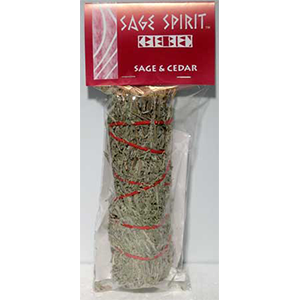 Sage & Cedar Smudge Stick 7" - Wiccan Place