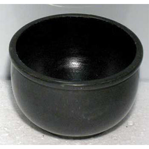 Black Stone Scrying Bowl 3 - Scrying Bowls