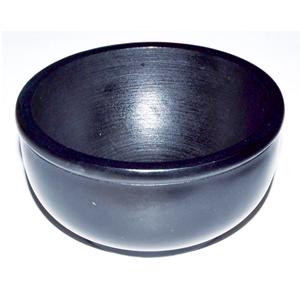 Black Stone Scrying Bowl 4 - Scrying Bowls