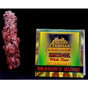Dragons Blood & White Sage Smudge Stick 3"-4" - Wiccan Place