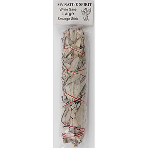 California White Sage Smudge Stick 8" - Wiccan Place