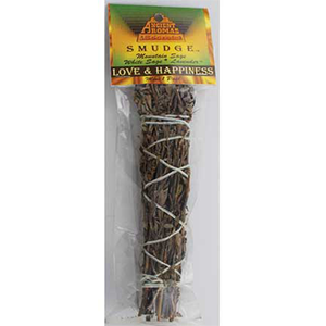 Love & Happiness smudge stick 5-6" - Wiccan Place