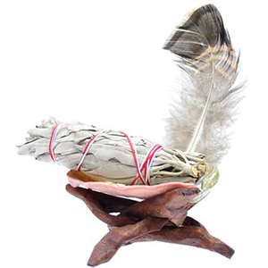 White Sage Smudge Kit - Wiccan Place