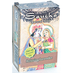 Relaxing Lavender saucha soap 3.5 Oz (100g) - Wiccan Place