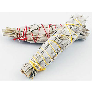 California White Sage smudge stick 3" - Wiccan Place