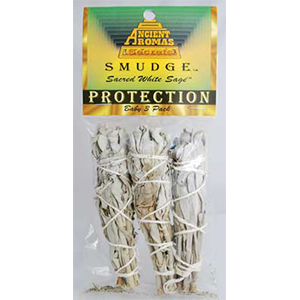 White Sage Smudge Sticks 3 pk 3 1/2" - Wiccan Place