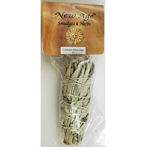 White Sage Smudge Stick 5"-6" - Wiccan Place