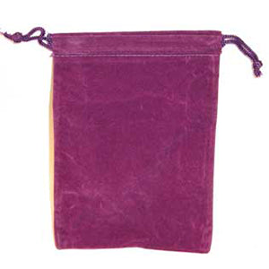 Bag Velveteen 4 x 5 1/2 Purple - Wiccan Place