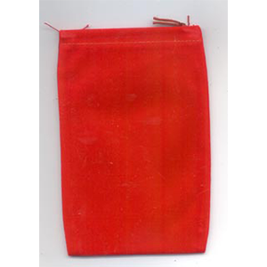 Bag Velveteen 4 x 5 1/2 Red Bag - Wiccan Place