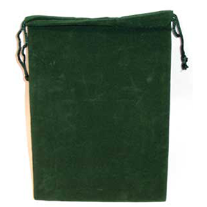 Bag Velveteen 5 x 7 Green Bag - Wiccan Place