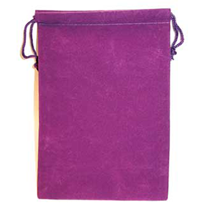 Bag Velveteen 5 x 7 Purple Bag - Wiccan Place