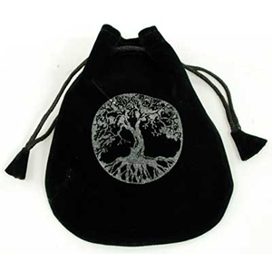 Tree of Life Velveteen Bag - Wiccan Place