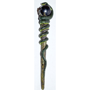 Snake wand  9 1/4" - Wiccan Place