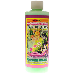 Flower Water (Aqua de Flores) wash 8oz - Wiccan Place