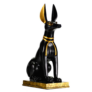 Anubis Dog Statue 9" - Wiccan Place