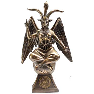 Baphomet Statue 9 1/2" - Wiccan Place