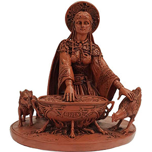 Cerridwen Statue 8 1/2" - Wiccan Place